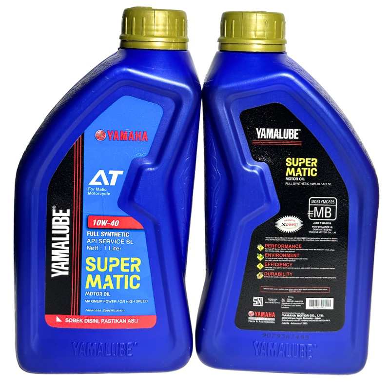 Oli Yamalube Super Matic1lt OLi Mesin Matic Yamalube Matic 1lt Oli Mesin NMax Aerox