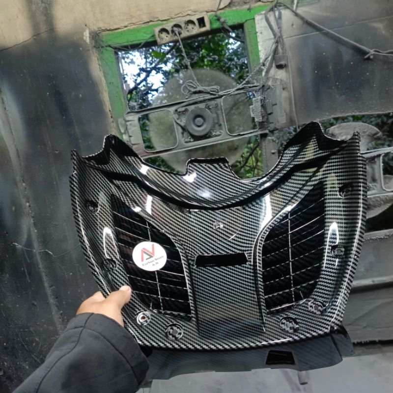 Dek Paru Nmax New Full Karbon Celup - Carbon WTP