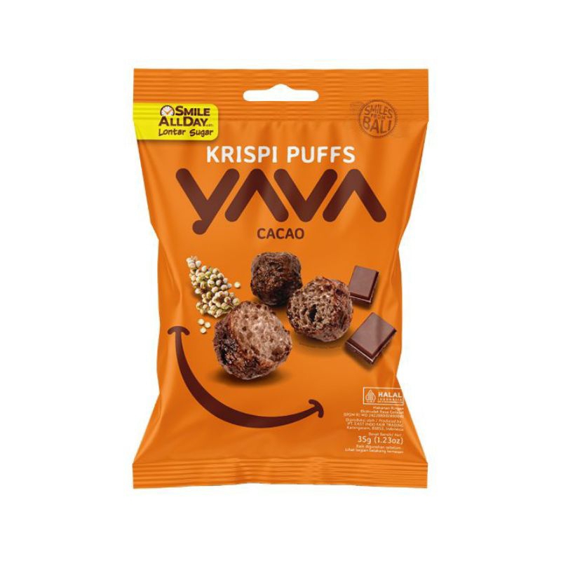 

yava Krispy puff cacao 35g