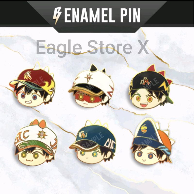 Enamel Pins Boboiboy Fusion