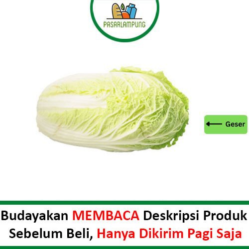 

Sawi Putih Segar 500 Gram Pasar Lampung