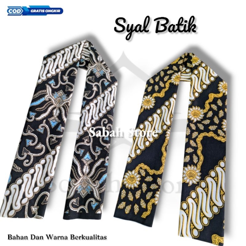 Syal Batik Selendang Batik Cukin Batik Variasi Original Syal Terbaru Bisa Cod Scraf Pria Wanita Syal