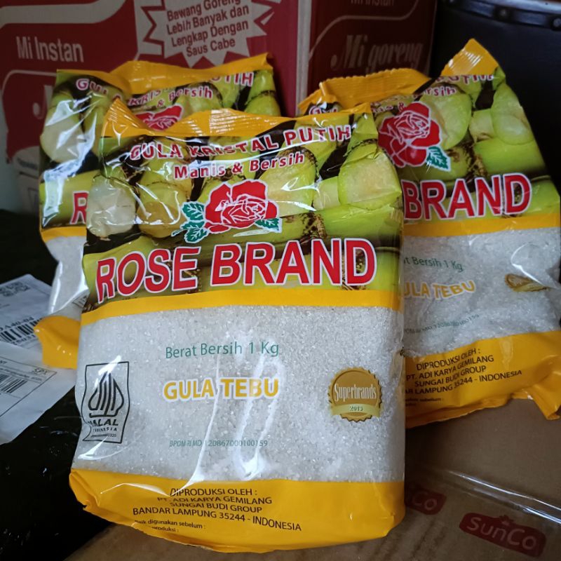 

GULA ROSEBRAND Kuning /Hijau 1KG