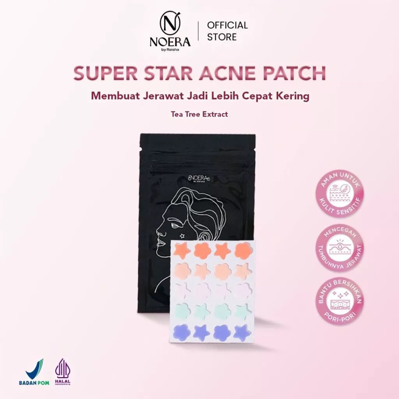 Noera Acne Patch  Super Star - Super Star Acne Patch & Super Heart Acne Patch