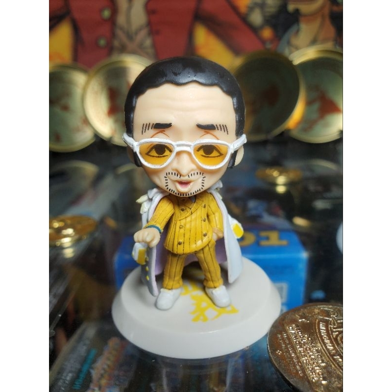 Action figure one piece admiral kizaru original ichiban kuji banpresto.
