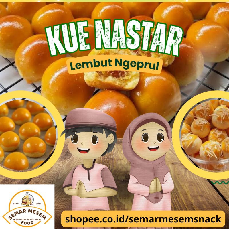 

500 gr / Nastar Kue Kering Lembut / Lumer dan Ngeprul