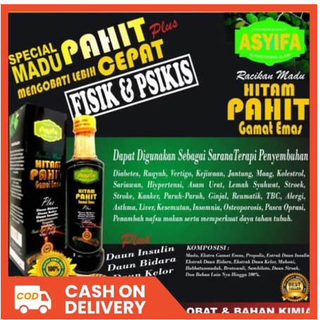 

Madu Hitam Pahit Asyifa garansi 100% original