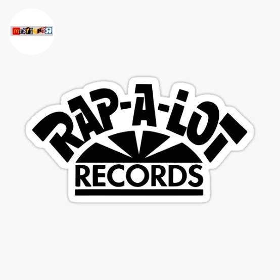 

sticker Rap A Lot Records logo diecut stiker