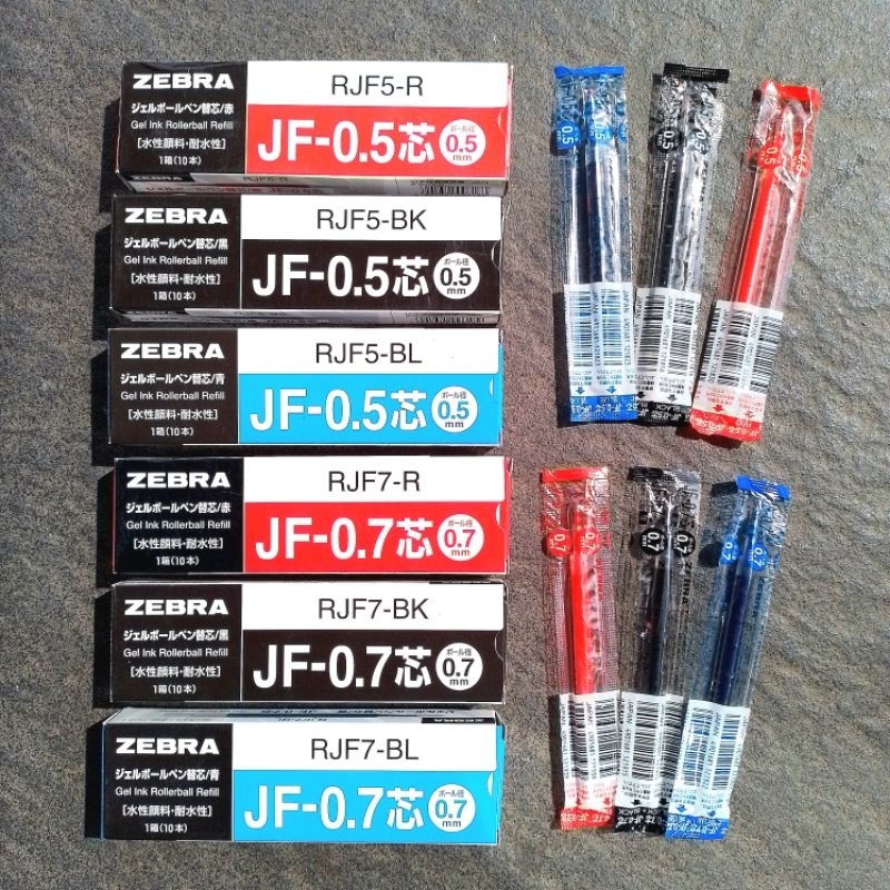 

Isi Pulpen Gel Pen Refill Sarasa | JF-0,7 | JF-0,5 | ( Pcs ) [ Original ]