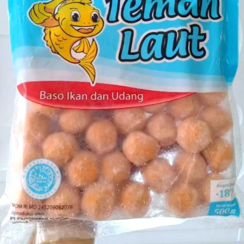 

Bakso ikan dan udang 500gr by Teman Laut