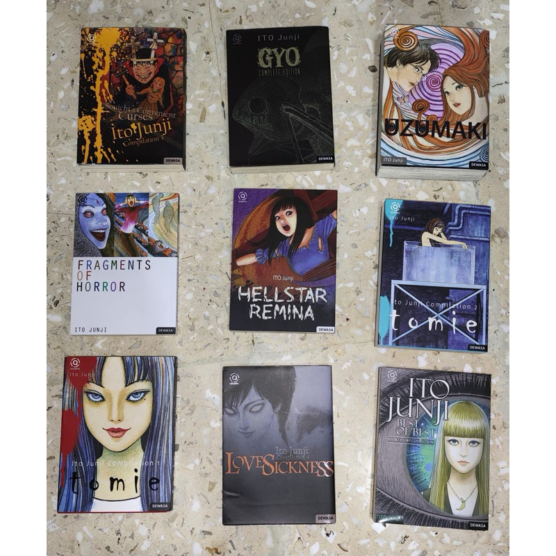 Komik Junji Ito Preloved