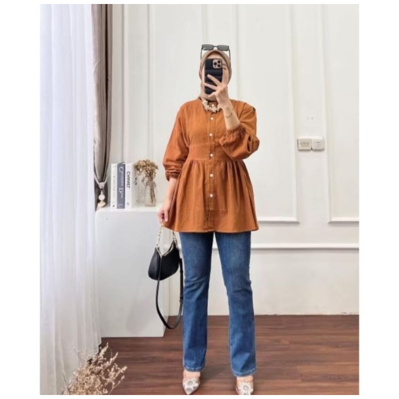 Baju Lebaran 2021 2022 Terbaru Busana Muslim Gamis terbaru lebaran 2022 Murah Gaun Pesta Muslimah Ba