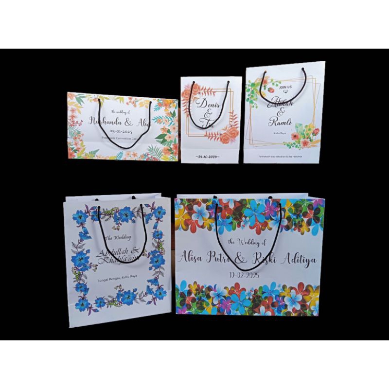 

Promo Paper Bag Free Design Full Collor Murah