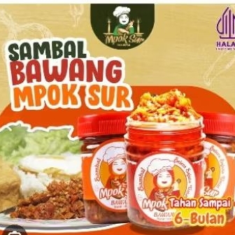 

Sambal Bawang Mpok Sur 140gr