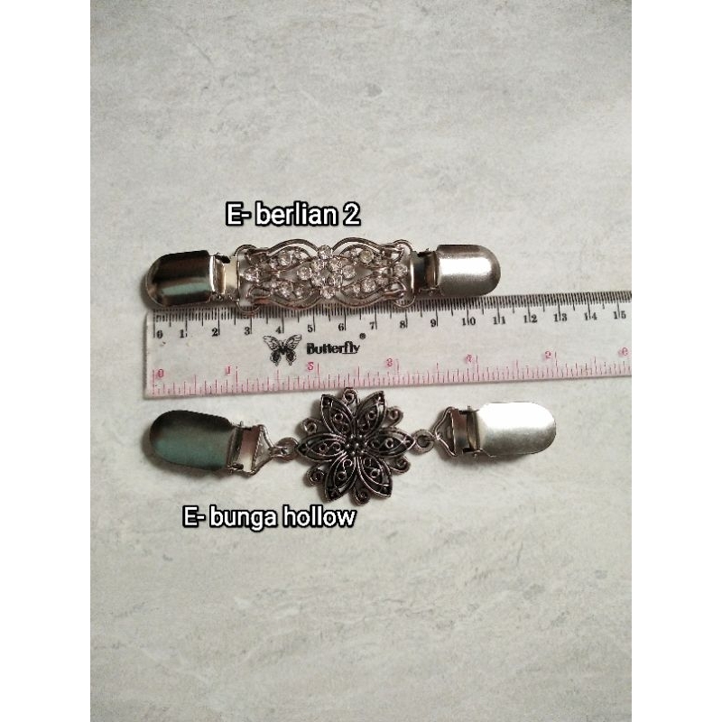 Promo Januari. Jepitan klip cardigan versi ekonomis model pita