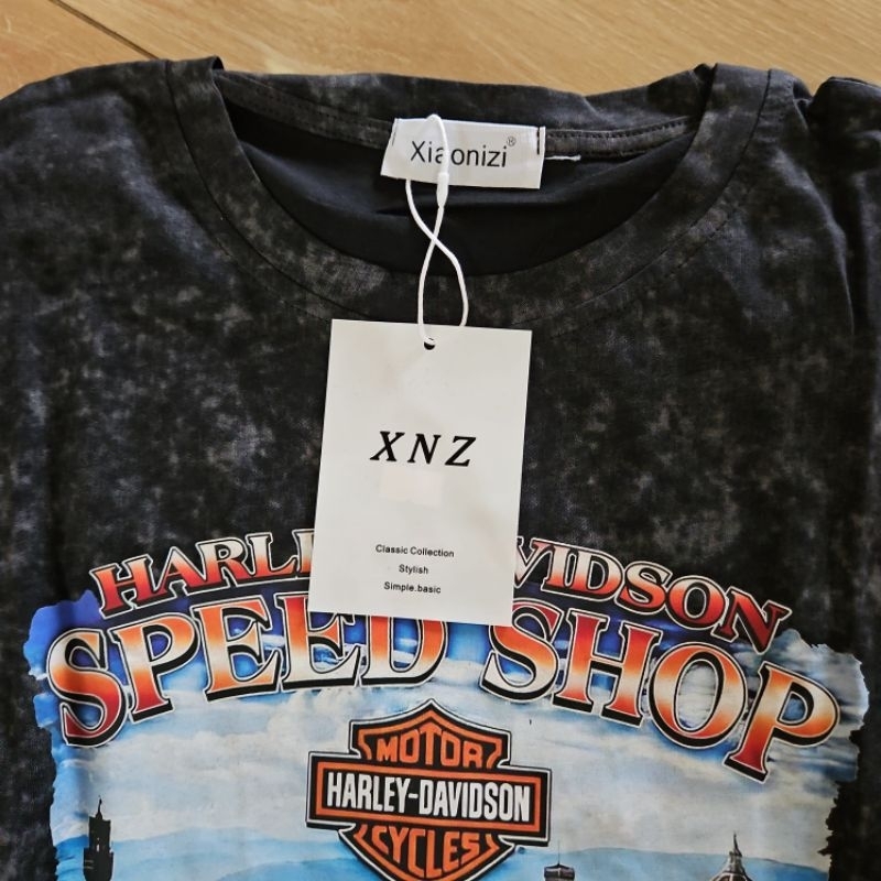 XNZ Kaos Motor Harley Speed Shop unisex