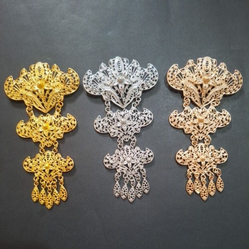 (H2153) Bros Kebaya / Bros Kutubaru / Bros Susun Tiga Mewah Untuk Pesta / Harian