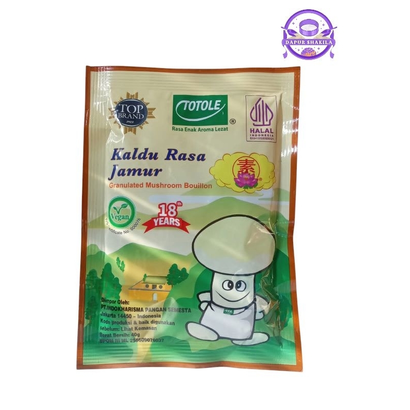 

Totole Kaldu Jamur 40 gr