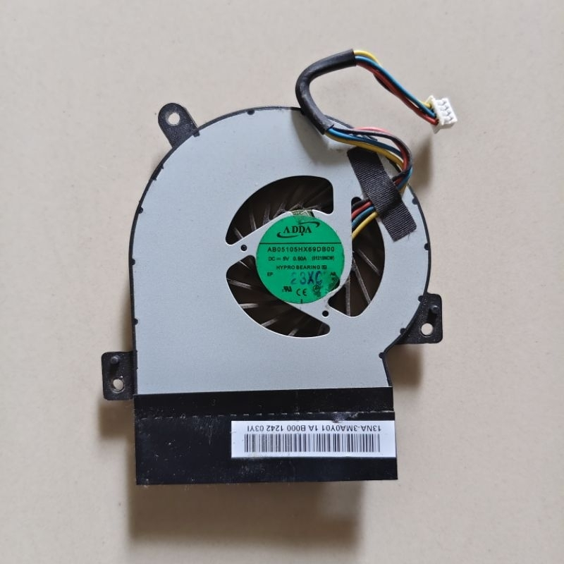 Fan/Kipas Laptop Notebook Asus Eee PC Series / Asus Eee PC 1225C copotan original tested oke siap ra