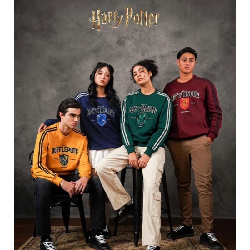 Aerostreet X Harry Potter T-shirt & Crewneck Hogwarts/Gryffindor/Slytherin/Ravenclaw/Hufflepuff/Map 