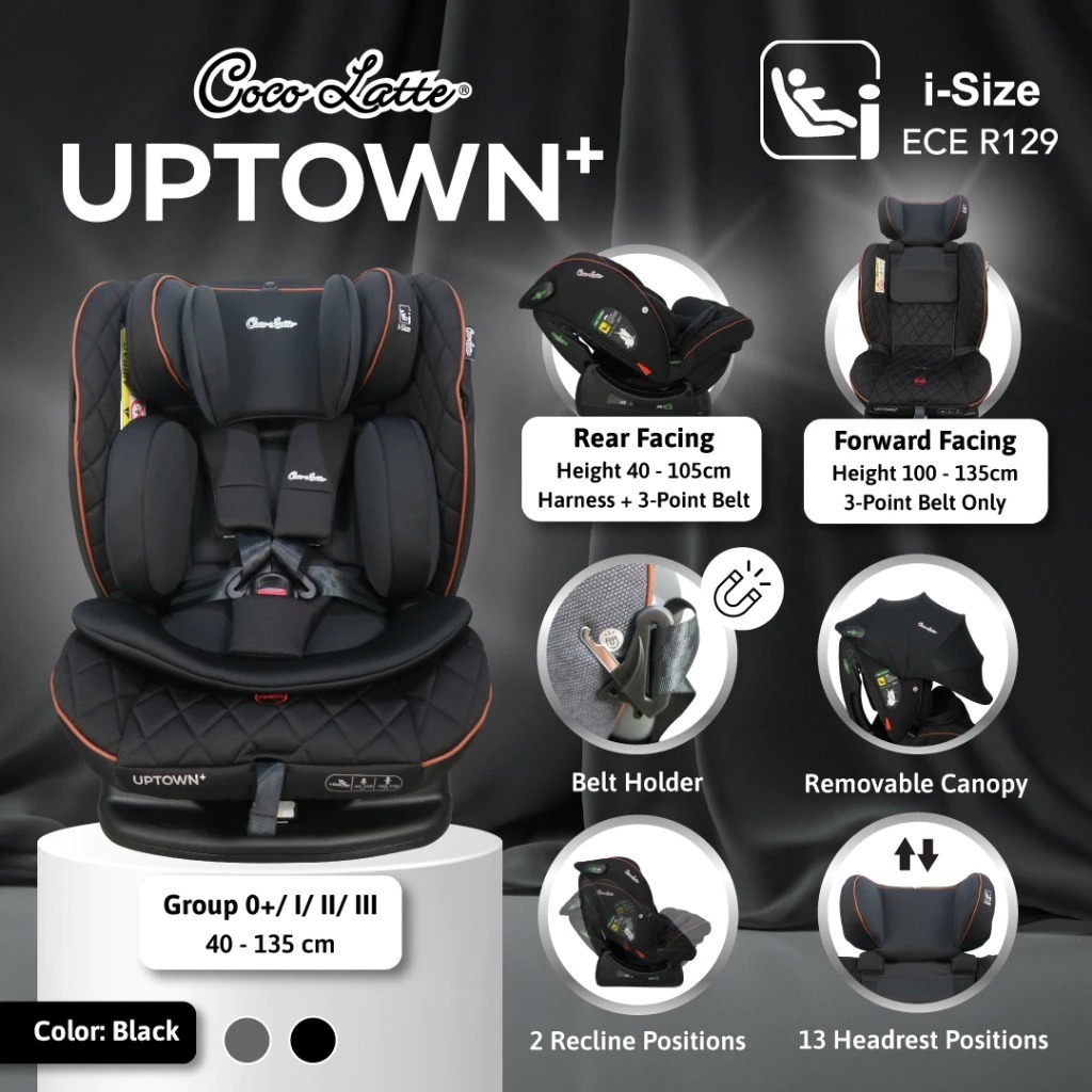 Car Seat Cocolatte Uptown+ / carseat bayi / dudukan mobil bayi