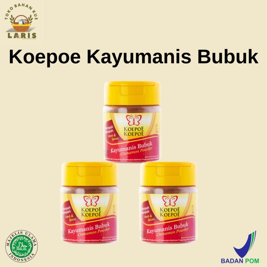 

KOEPOE KOEPOE KAYU MANIS BUBUK 35 GRAM