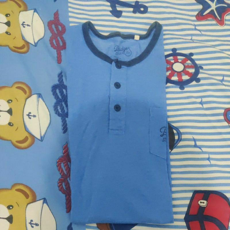 Kaos Badger 7/8 Biru