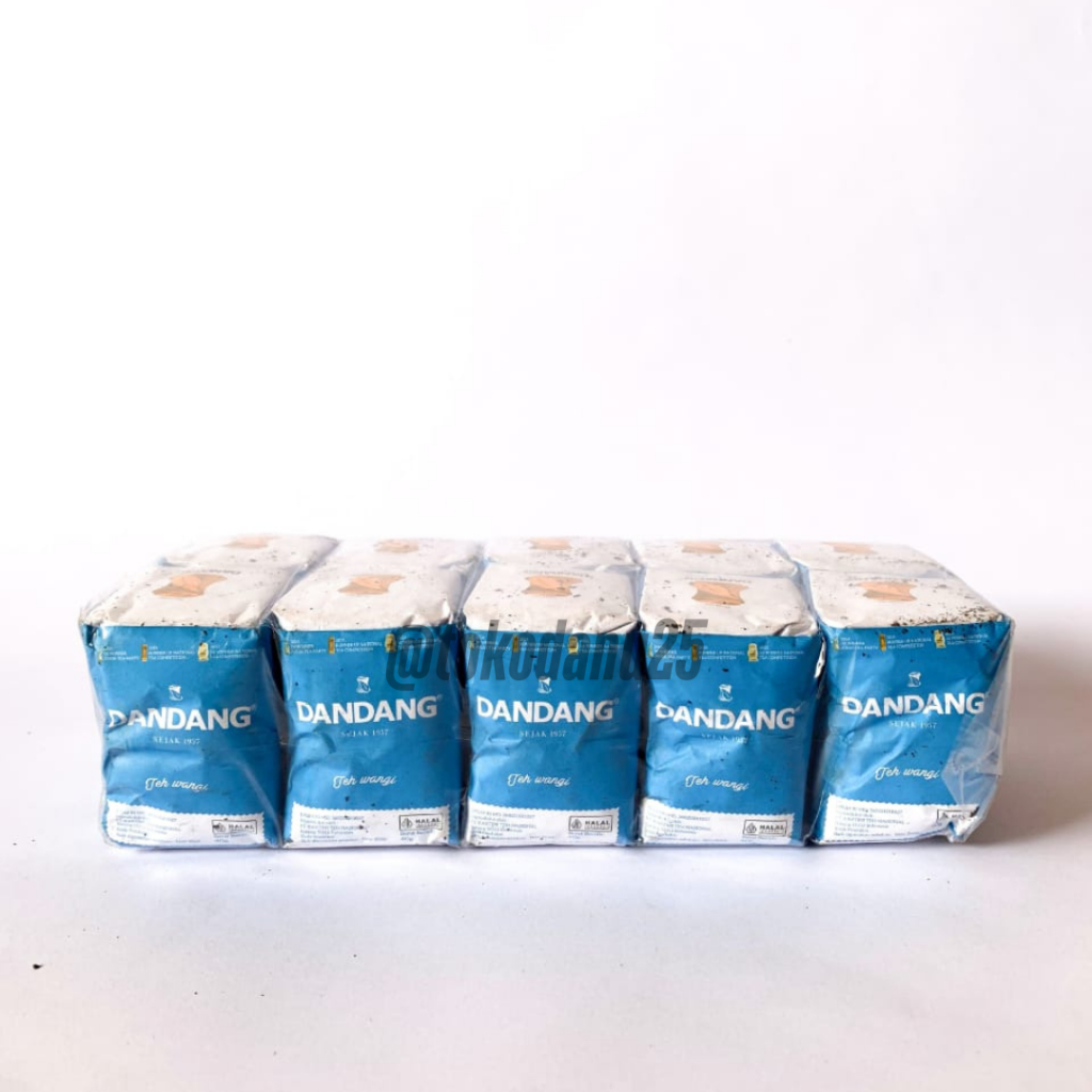 

TEH DANDANG BIRU 1 SLOP/PAK/PRESS (10pcs @40 gram) TEH RACIK SOLO TEH ANGKRINGAN