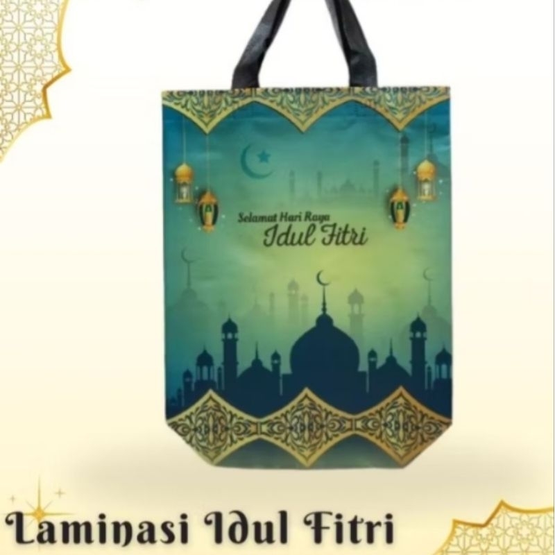 

godiebag laminasi lebaran terbaru uk 38x45 (1 lusin)