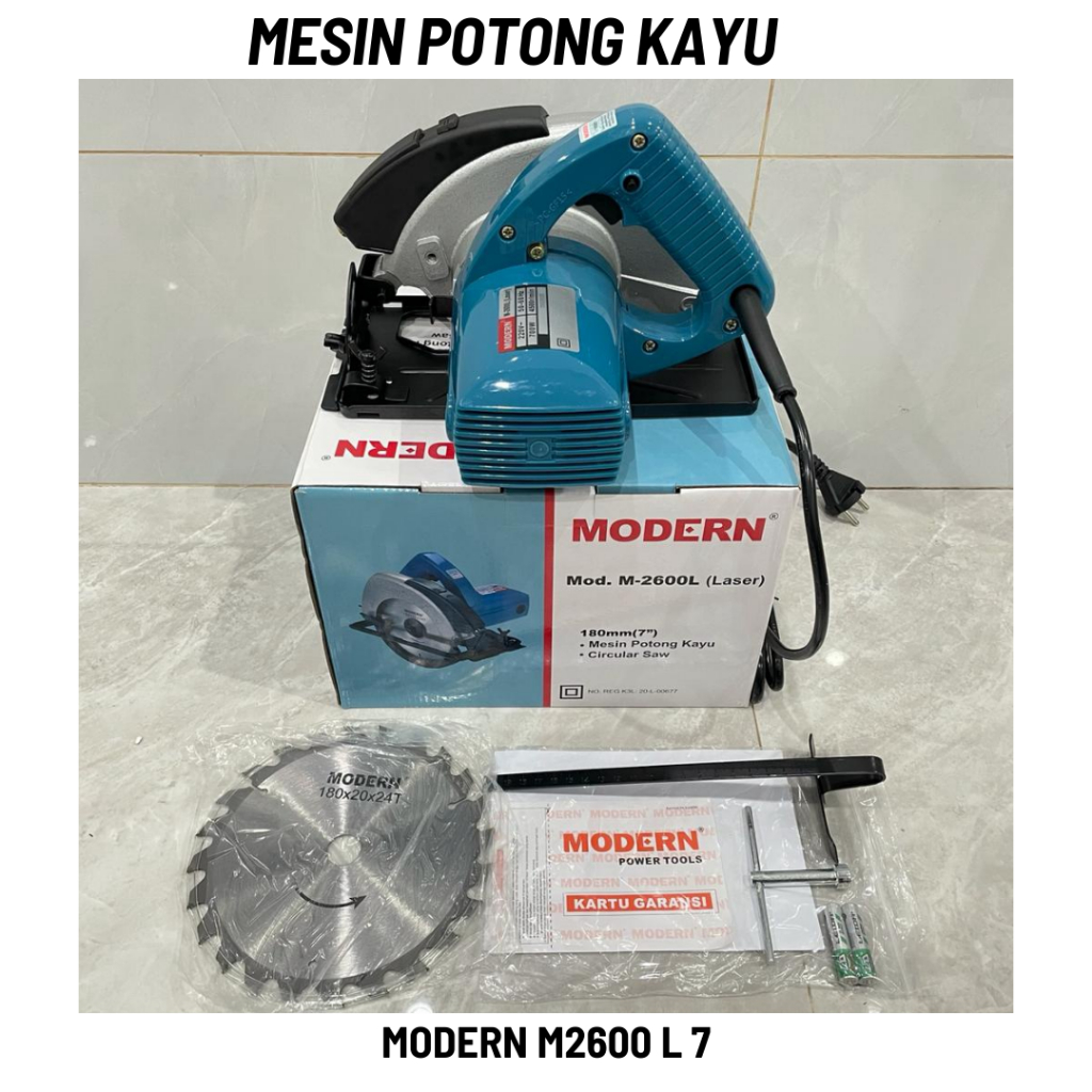 MODERN MESIN POTONG KAYU M2600 L 7