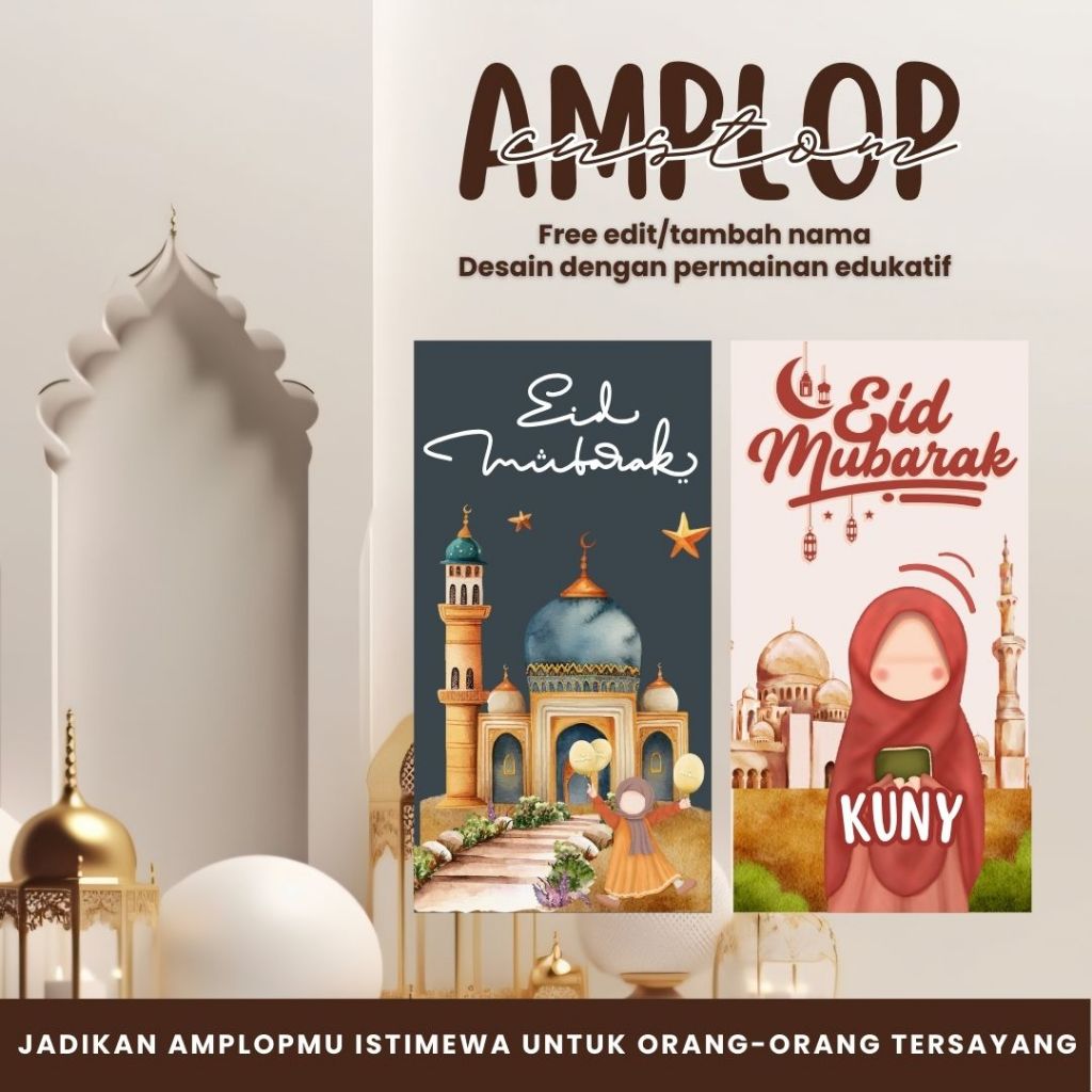 

(ISI 10) AMPLOP LEBARAN 2025 CUSTOM UNIK MURAH KARAKTER LUCU THR ANAK | AMPLOP EXCLUSIVE IDUL FITRI