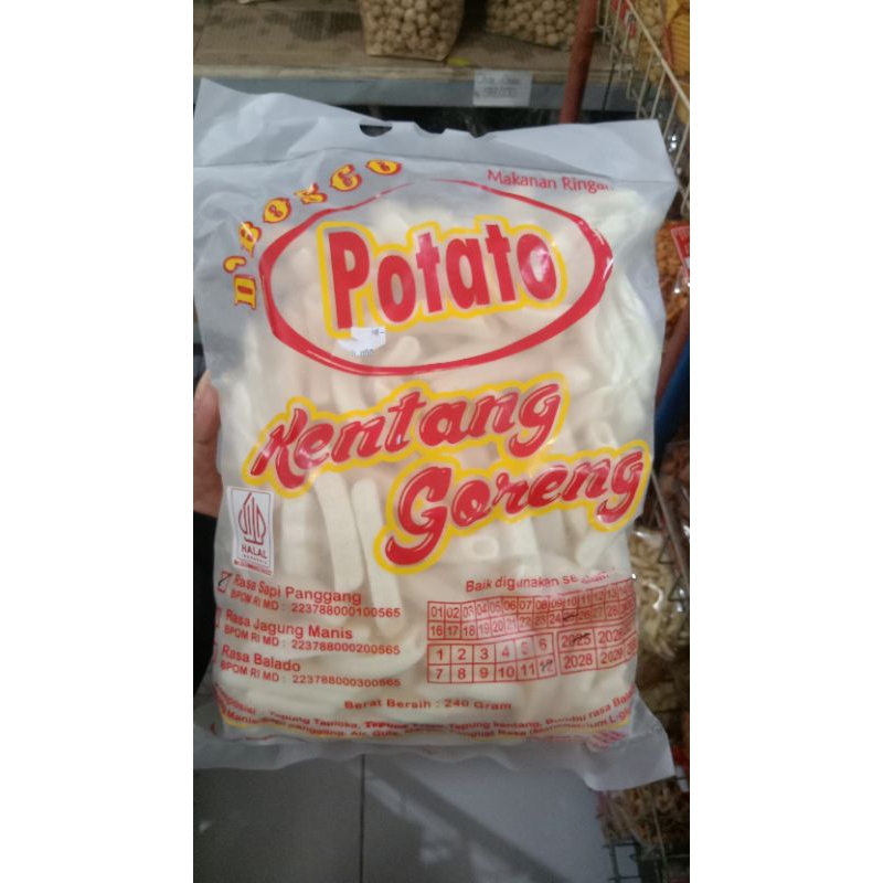 

Potato Kentang Goreng Bag