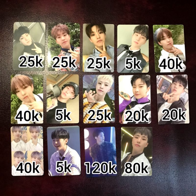 WAJIB CO PACKING‼️ PHOTOCARD HOSHI (BARET, GRID, HMV, LD2)