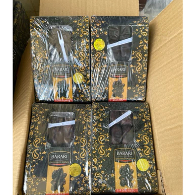 

(12 BOX) Kurma Bam Barari Premium Dates 600gram 1 DUS /Kurma Bam Barari 600gram Kemasan Kardus