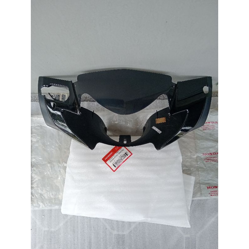 53205-KPH-700FMB cover batok lampu depan hitam supra x 125 batman karbu injection lampu satu origina