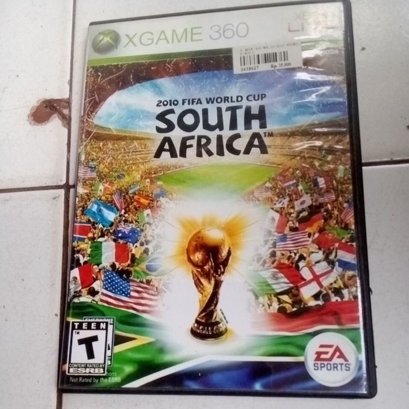 kaset xbox 360 fifa 2010 worldcup
