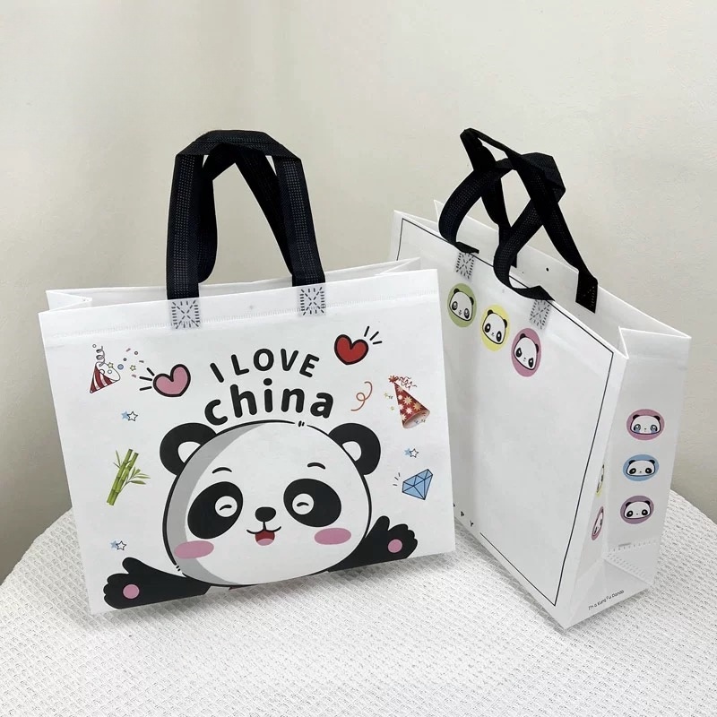 

Goodie bag-Tas Belanja tas spunbond tas souvenir premium tebal dan kuat/Terlaris lipat jumbo/ waterproof/shopping bag A29