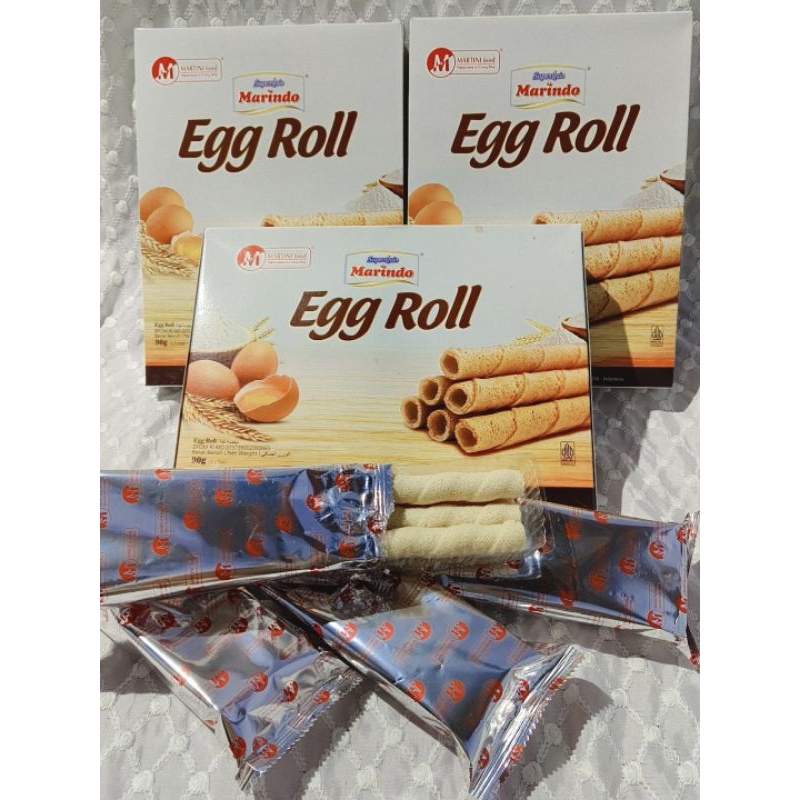 

Marindo Egg Roll 90 Gr Jajan Hajatan