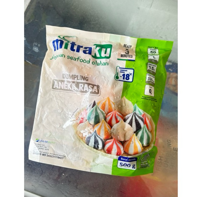 

DUMPLING BANYAK VARIAN RASA MITRAKU 500gr