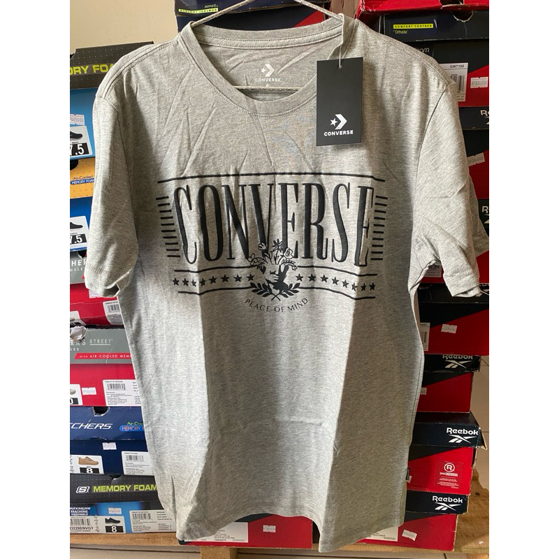 Kaos Pria Converse Abu Original Store Terbaru