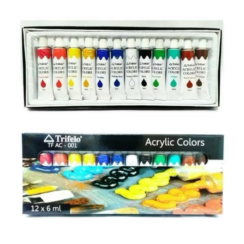 

Cat Lukis Akrilik Trifelo TFAC-001 / Acrylic Colors (1 pcs)