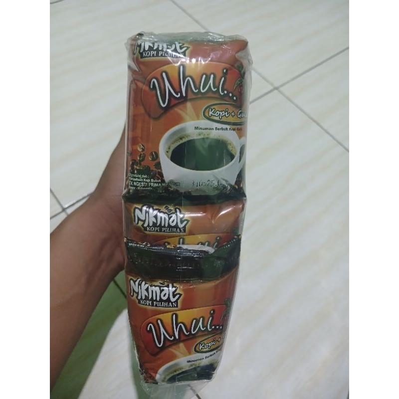 

1 PACK | KOPI NIKMAT UHUY PLUS GULA