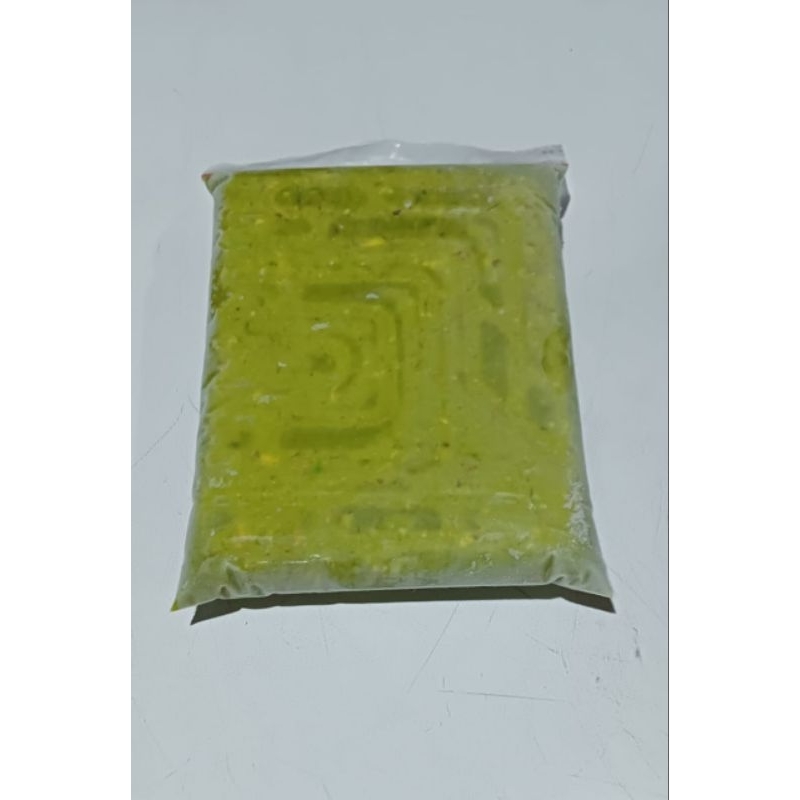 

Daging alpukat berat 1 kg