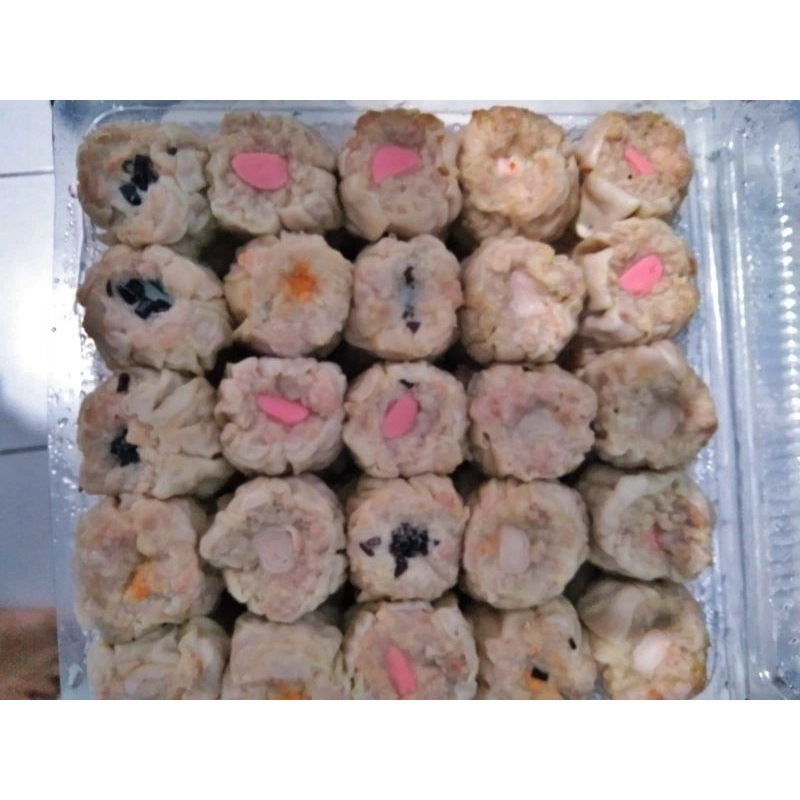

Dimsum Premium mix isi 50 Pcs dan Saos