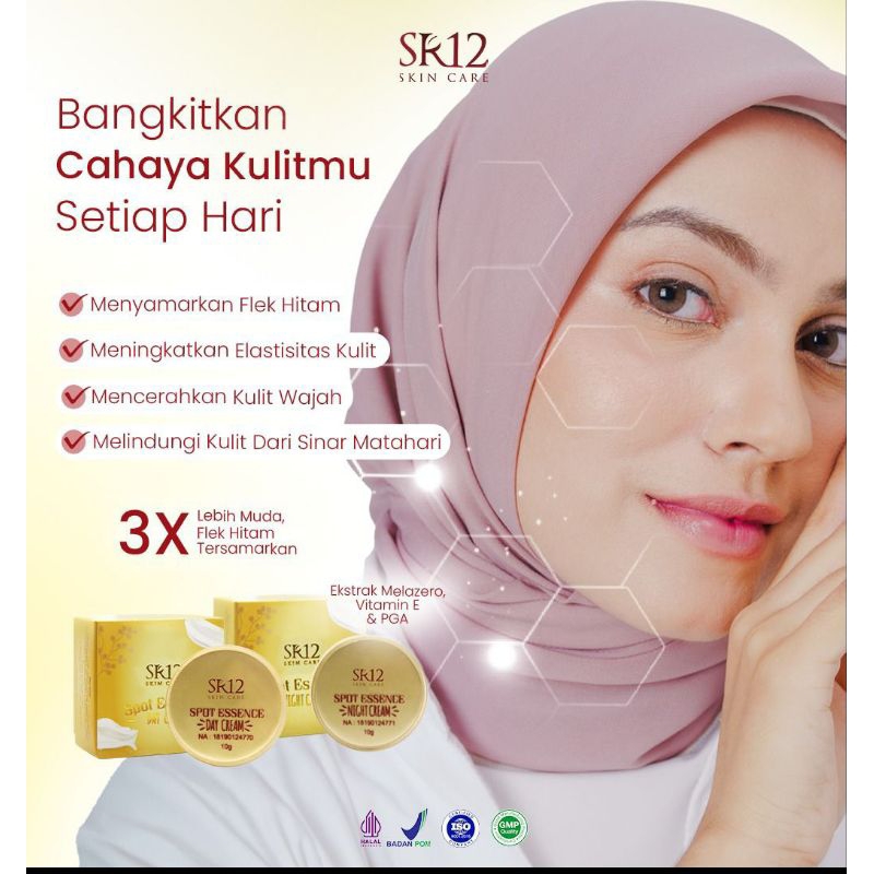 Cream Spot Day / Night / Paket Sr12 penghilang flek hitam