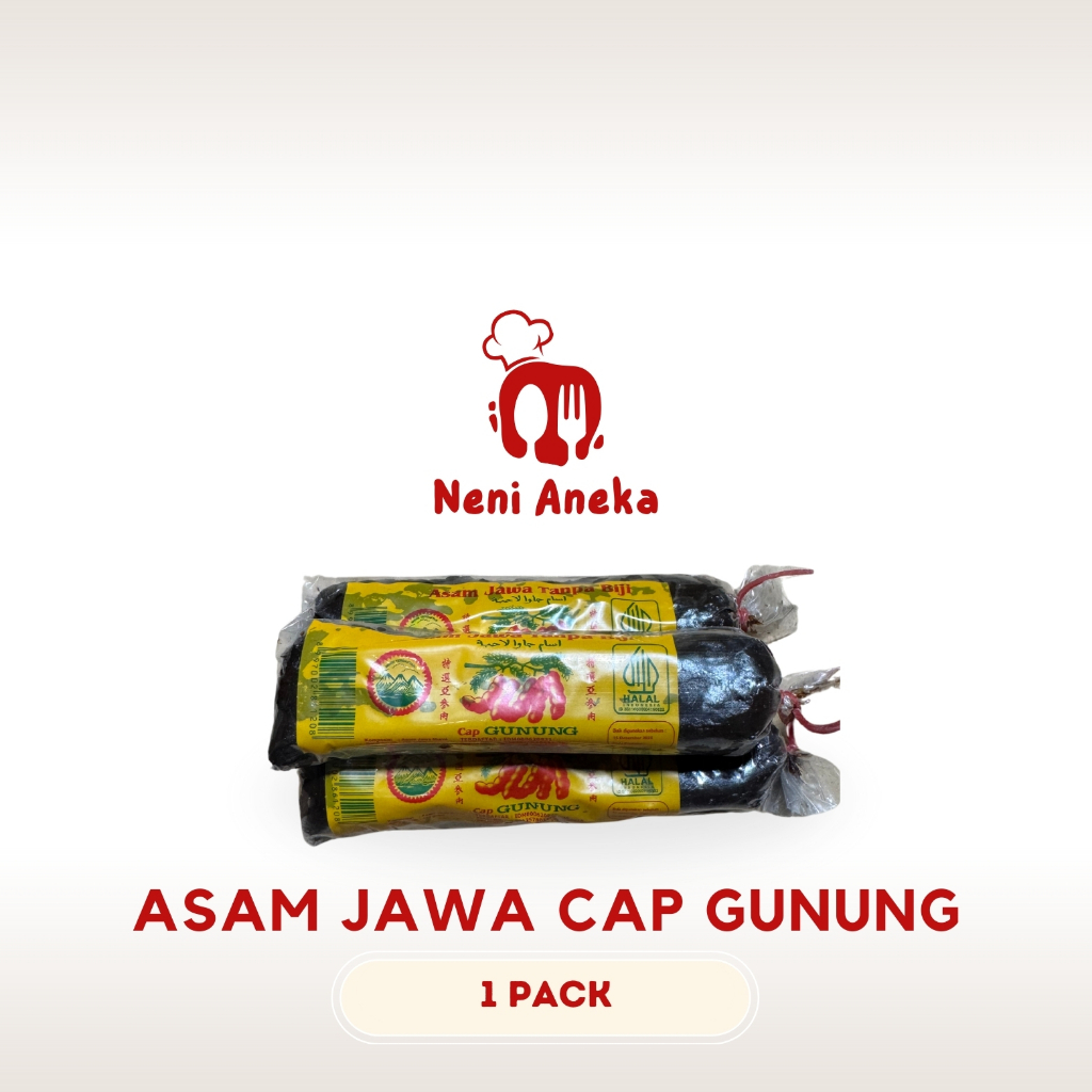 

Asam Jawa Tanpa Biji Cap Gunung - 150gr