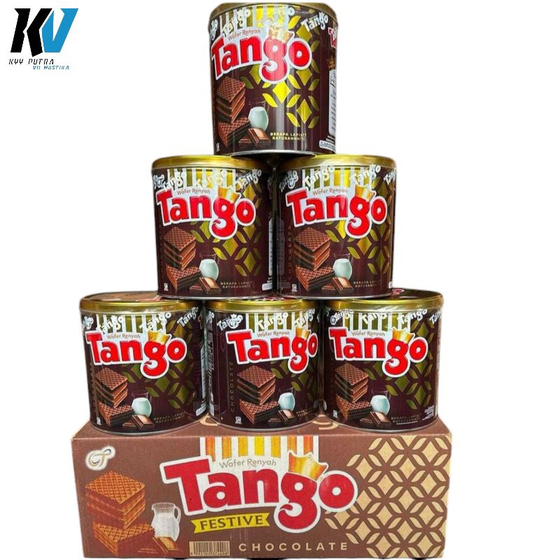 

Tango wafer Chocolat Kaleng 240 gr // Tango kaleng