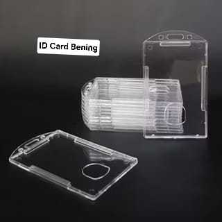 

card holder id card BENING TRANSPARAN / BENING KACA. frame idcard casing card