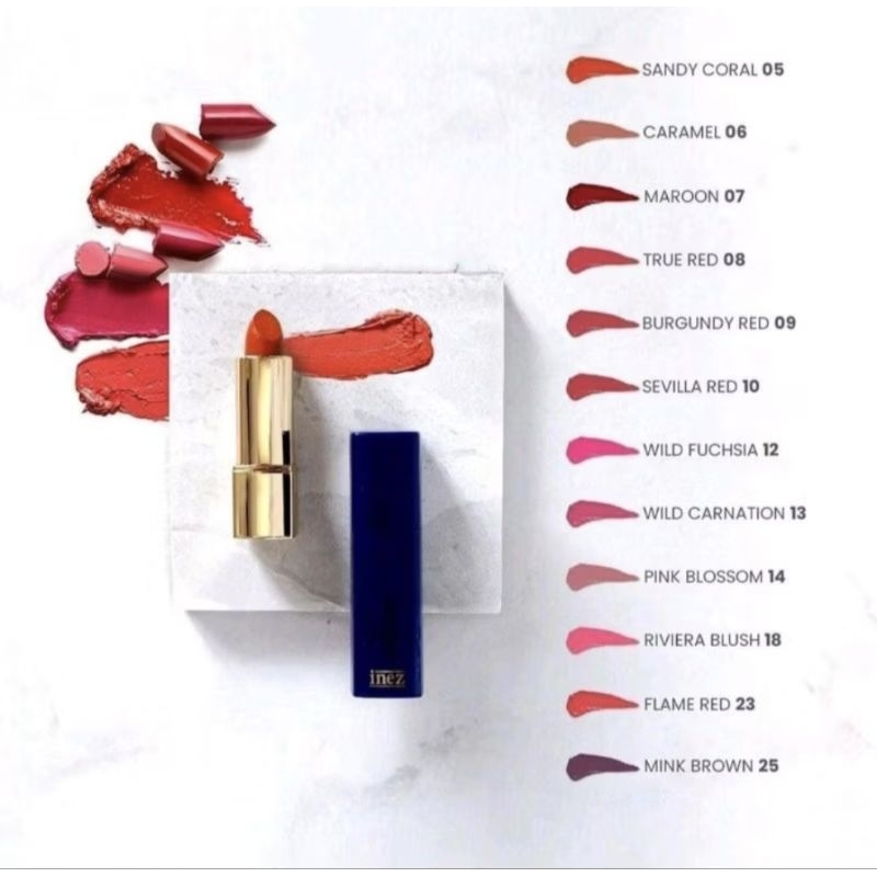 Inez color contour plus Lipstick