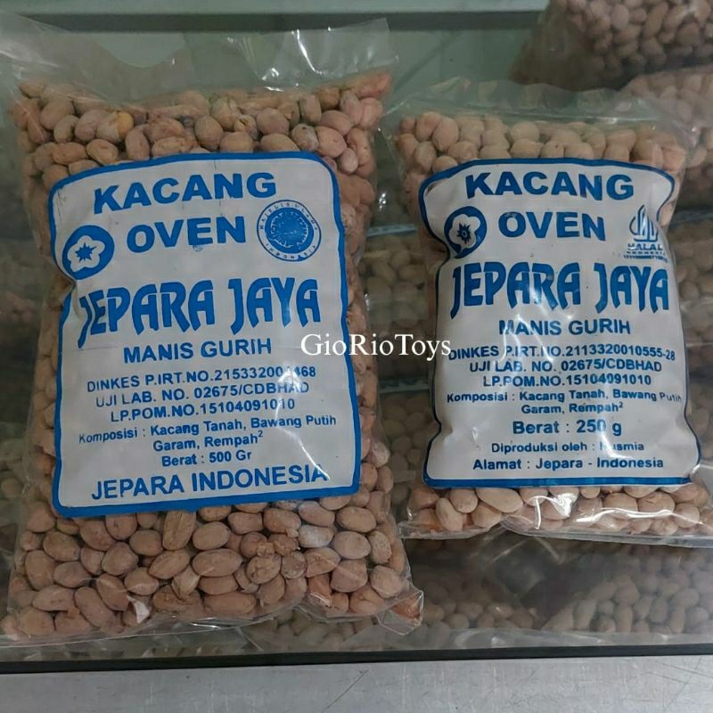 

Kacang Oven / Kacang Sangrai / Kacang Oven Khas Jepara / Kacang Open Jepara / Kacang Oven Jepara Jaya - 250 Gram